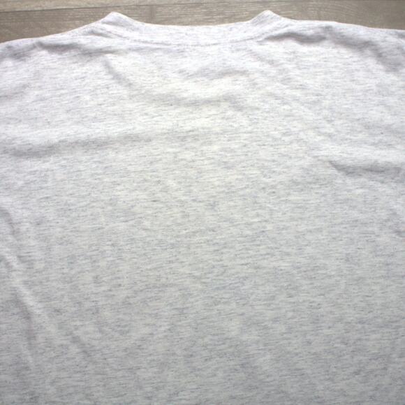 Vintage 90s Georgetown University Hoyas T-Shirt XL Gray Single Stitch - Picture 6 of 7